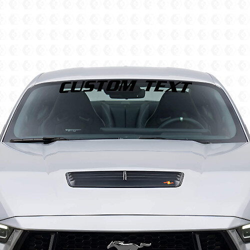 Custom Voorruitbanner Vinylstickers voor Musclecar Musclecarmodel Shelby GT Cobra 4.6