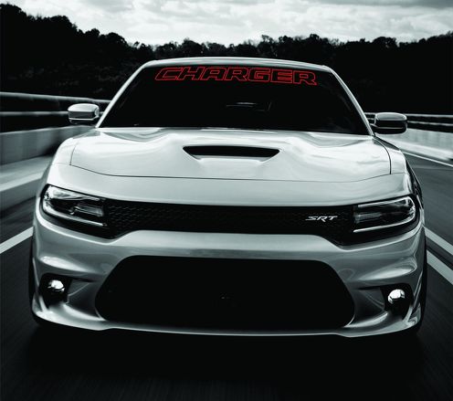 Dodge Charger voorruit banner sticker 2011-2017 HEMI RT SXT Rallye v6 v8