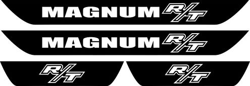 Dodge Magnum R-T vinyl instaplijsten stickers