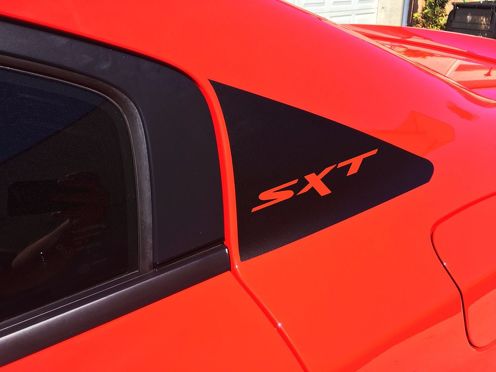Dodge Charger SXT C Pijler Sticker 2011 2012 2013 2014 2015 2016 2017 - 2020 V6 3.6 Rally