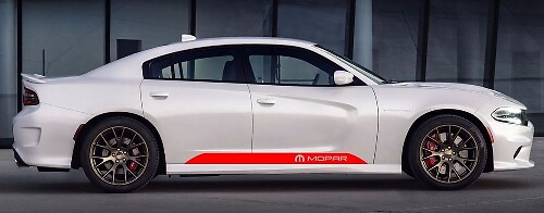 Mopar Stijl Strepen Zijdeur Vinyl Decal Sticker voor Dodge Charger 2011-2017
