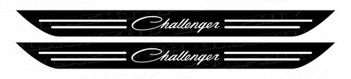 Dodge Challenger Classic Script instaplijsten stickers Dodge 2006-2017 MOPAR HEMI
