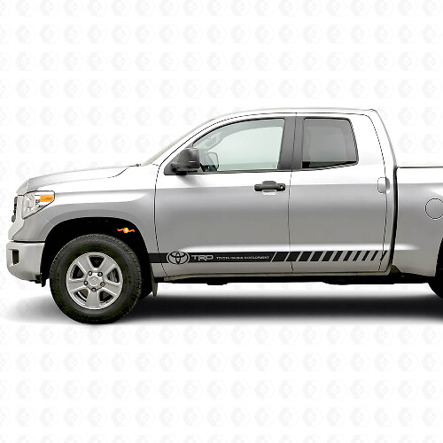 TRD-stijl zijstripes vinyl decal kit voor Toyota Tundra CrewMax 2007-2015
