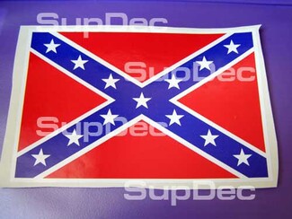 Grote General Lee vlag sticker 46