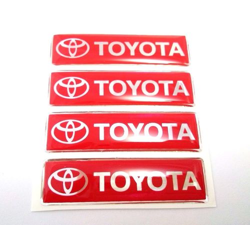 Nieuwe 3D Dome Trd Toyota Sports Racing Development Hars Badge Sticker Rode Sticker