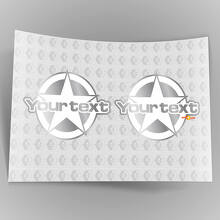 Ster Letters Vinyl Stickers voor Jeep Renegade_3