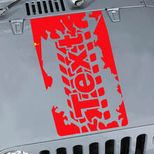 Bandenprofiel Motorkap Vinyl Sticker Decal voor Jeep Wrangler JK JKU LJ TJ_3