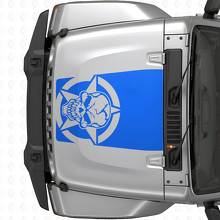 Militaire Skull Star Motorkap Vinyl Sticker voor Jeep Wrangler JK JKU TJ LJ_2