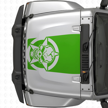 Militaire Skull Star Motorkap Vinyl Sticker voor Jeep Wrangler JK JKU TJ LJ_3