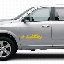 Custom Splash Style Deur Vinyl Decal voor Dodge Ram Rebel 1500-3500 2009-2016_6
