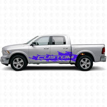 Mud Splash Custom zijvinyl decalset voor Dodge Ram Rebel 2009–2016_2