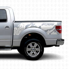 FX4 4x4 Off Road Stijl Achterzijdige Vinylsticker voor Musclecar truck 2010-2020_5