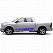 Custom Hemi Stijl Zijstrepen Vinyl Decal voor Dodge Ram Rebel 1500 2009–2016_2