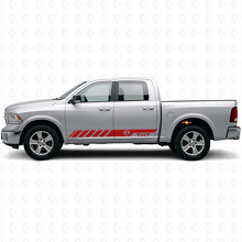 Custom Hemi Stijl Zijstrepen Vinyl Decal voor Dodge Ram Rebel 1500 2009–2016_4