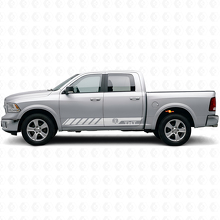 Custom Hemi Stijl Zijstrepen Vinyl Decal voor Dodge Ram Rebel 1500 2009–2016_5