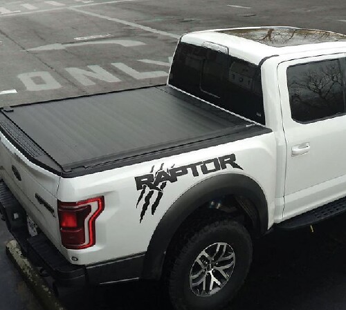 Ford F150 Raptor 2017 logo zijbedding graphics decal sticker 2