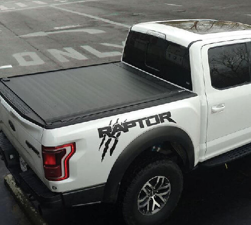 Ford F150 Raptor 2017 logo zijbedding graphics decal sticker 2
