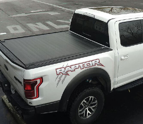 Ford F150 Raptor 2017 logo zijbed grafische sticker sticker