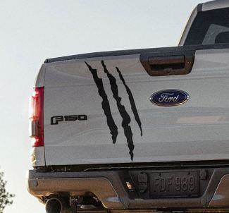Ford F150 Raptor 2017 bed achterklep klauw grafische sticker sticker