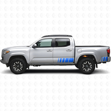 Retro Stijl Zijstrepen Vinyl Decal Kit voor Toyota Tacoma 2016_2