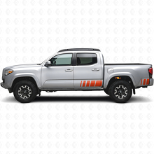 Retro Stijl Zijstrepen Vinyl Decal Kit voor Toyota Tacoma 2016_4