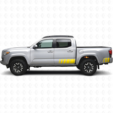 Retro Stijl Zijstrepen Vinyl Decal Kit voor Toyota Tacoma 2016_5