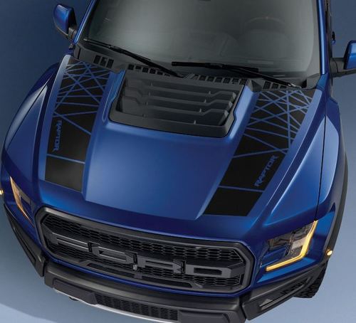 Ford F150 Raptor 2017 motorkap graphics pakket sticker sticker - 2