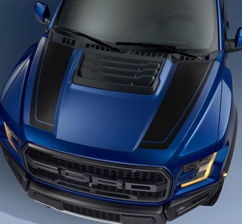 Ford F150 Raptor 2017 motorkap graphics pakket sticker sticker - 7