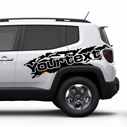 Renegade Splash Graphics Vinyl Sticker voor Jeep Renegade
