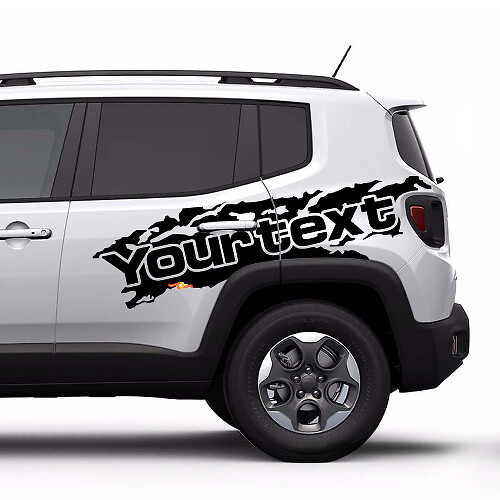Renegade Splash Graphics Vinyl Sticker voor Jeep Renegade