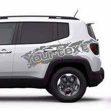 Renegade Splash Graphics Vinyl Sticker voor Jeep Renegade 2