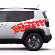 Renegade Splash Graphics Vinyl Sticker voor Jeep Renegade 3