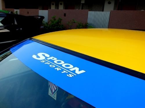 Spoon Sports Voorruit Raamzonwering Team Sticker Sticker