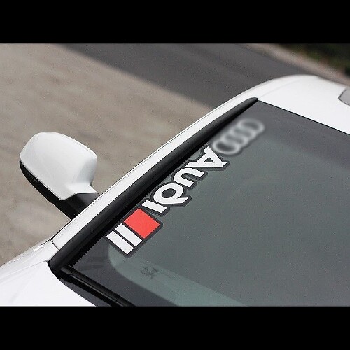 Audi Racing voorruitbanner vinylsticker voor Audi