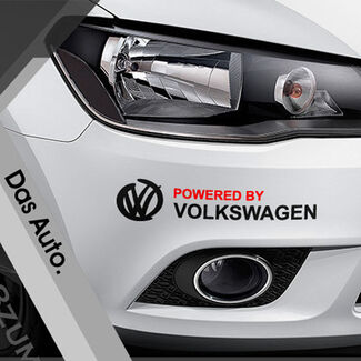 VW Voorruit Side Decal Vinyl Auto Sticker voor Volkswagen Window Exterieur