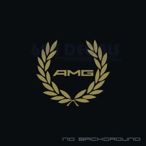 AMG Racing Krans Universele Vinyl Decal Sticker voor Mercedes-Benz C-Klasse