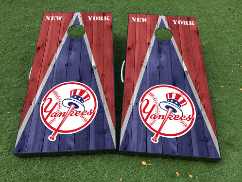 New York Yankees Cornhole Board Game Sticker VINYL WRAPS met GELAMINEERD