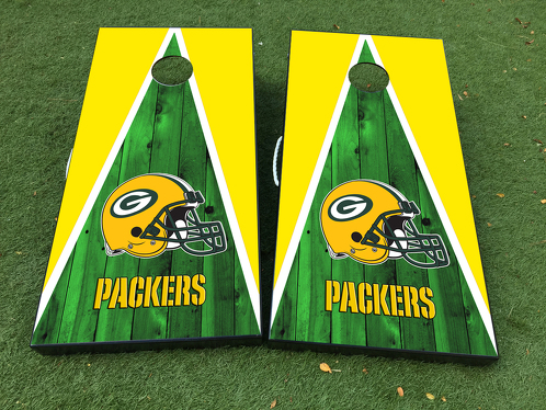 Green Bay Packers Cornhole Board Game Sticker VINYL WRAPS met GELAMINEERD