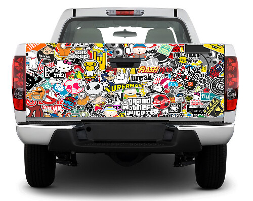 Sticker Bom Achterklep Sticker Sticker Wrap Pick-up Truck SUV Auto