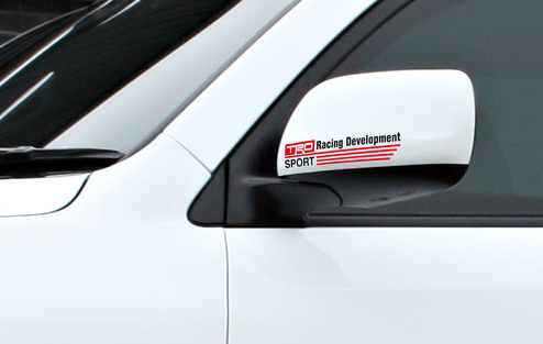 2x Toyota Racing Development TRD Motorsport Auto Vinyl Sticker Decal Camry Tundra Tacoma RAV4 Corolla