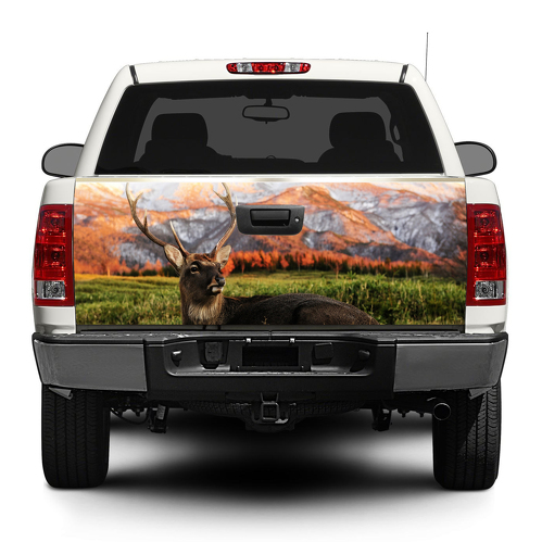 Deer Animal Nature Tailgate Decal Sticker Wrap Pick-up Truck SUV Car