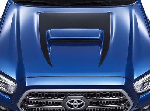 TRD Pro-stijl motorkap scoop vinylsticker voor Toyota Tacoma 2016-2017