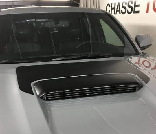 Blackout Motorkap en Scoop Vinyl Sticker voor Toyota Tacoma 2016-2023