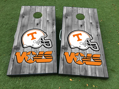 Tennessee Vols Football Cornhole Board Game Sticker VINYL WRAPS met GELAMINEERD