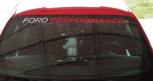 Musclecar Performance Voorruit VinylSticker voor Musclecar Mustang 1999-2004