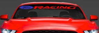 GROTE DIE CUT FORD Racing Mustang windscherm gestanste vinyl sticker sticker