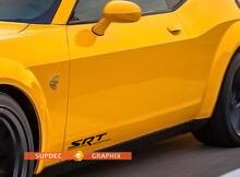SRT Motorsports Vinyl Decal Sticker Achterbumper voor Dodge Charger Challenger Viper Hellcat Demon 2