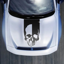 Skull Stripe Hood Decal voor Dodge Charger
 3