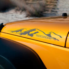 Mountain Style Motorkap Zijsticker Decal Grafiek voor Jeep Wrangler Rubicon Sahara_2