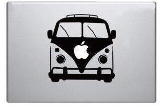 Volkswagen Transporter T1-sticker voor MacBook
